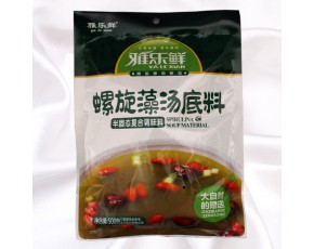 雅樂(lè)鮮螺旋藻湯底料500克