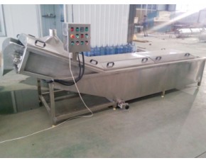 金針菇漂燙機，食用菌漂燙機，殺青機