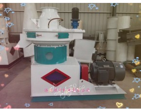 新型立式環(huán)模460型木屑顆粒機 時產0.6-0.8T