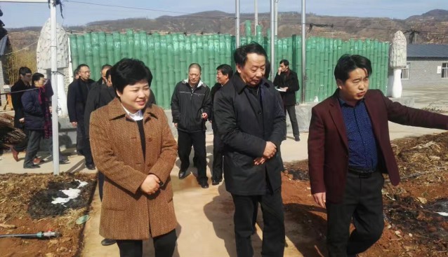 河南：省農(nóng)業(yè)廳魏蒙關(guān)一行考察九龍羊肚菌基地