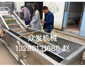 蔬菜毛輥噴淋清洗機(jī) 土豆芋頭去皮清洗機(jī) 蘑菇清洗加工設(shè)備 
